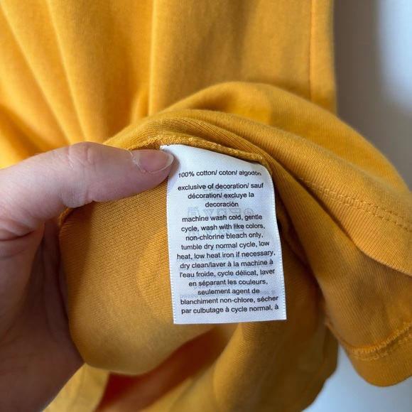 🎉4/30$🎉 Tommy Hilfiger Mustard Yellow Polo Dress - Size Large - Picture 4 of 5